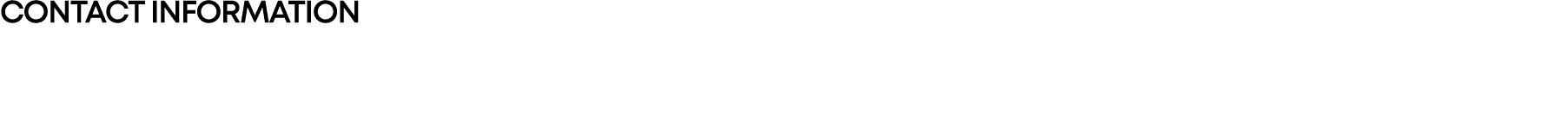 contact information