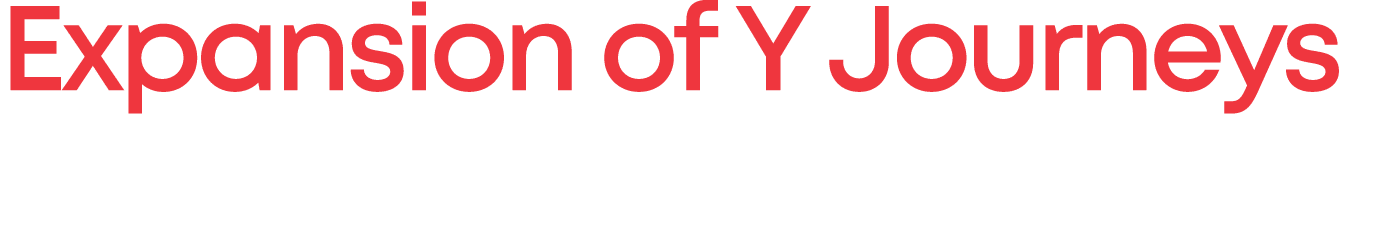 Expansion of Y Journeys