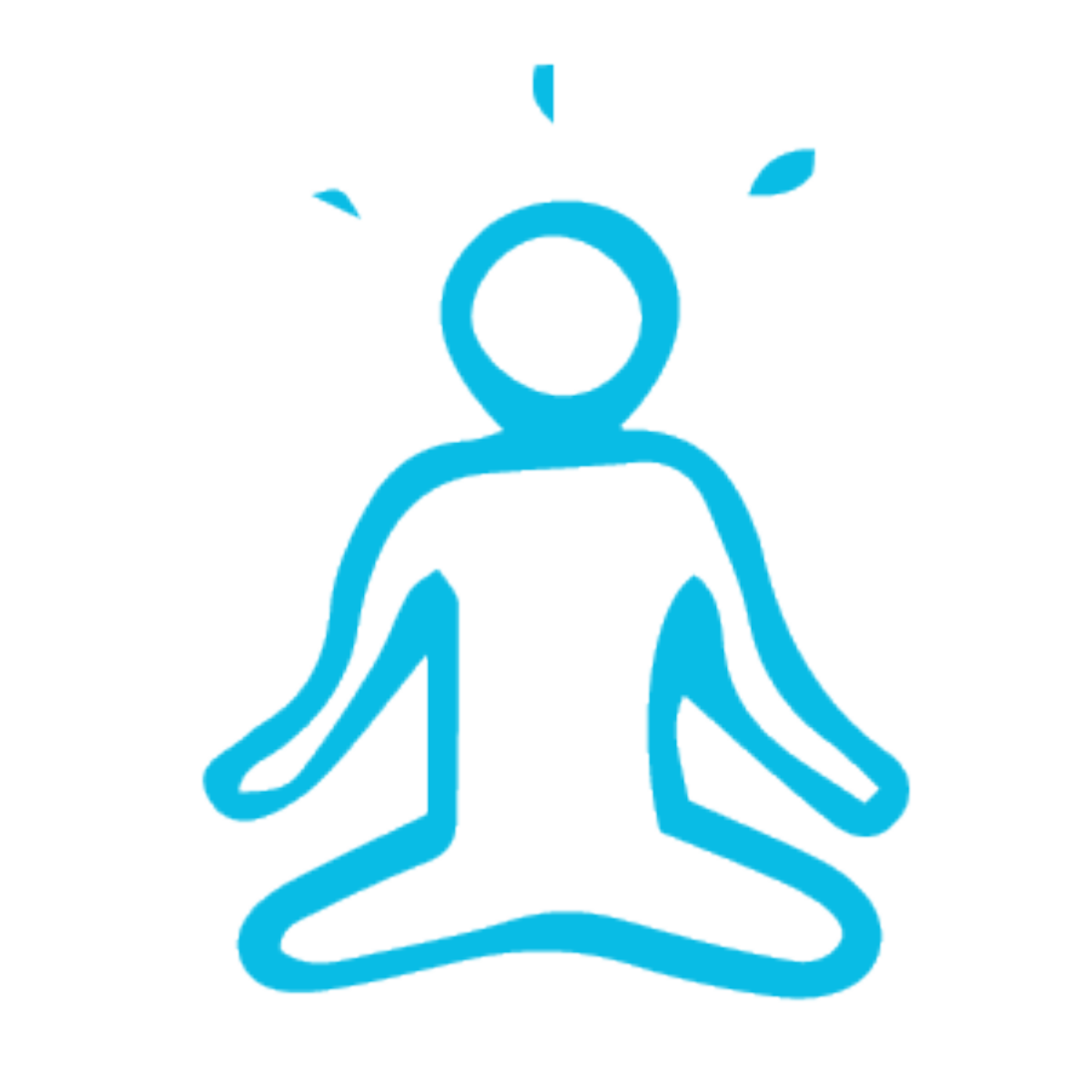 blue wellbeing icon